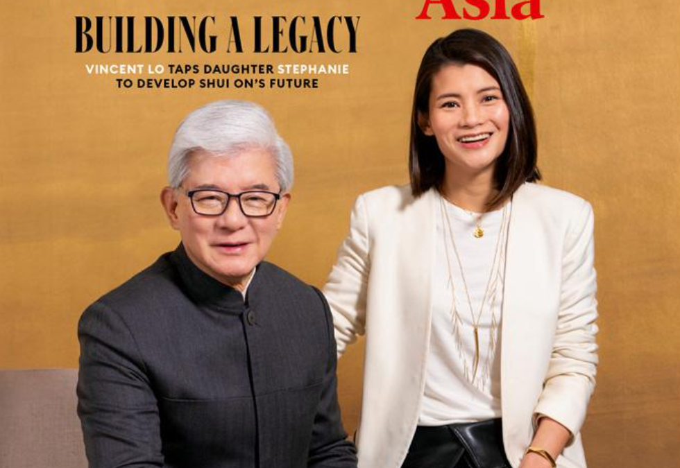 Conrad Law telah memainkan permainan panjang dengan Grup Shui On miliknya, menempatkan taruhan besar pada real estat Shanghai saat ia bersiap menjadikan putrinya, Stephanie, sebagai penggantinya.